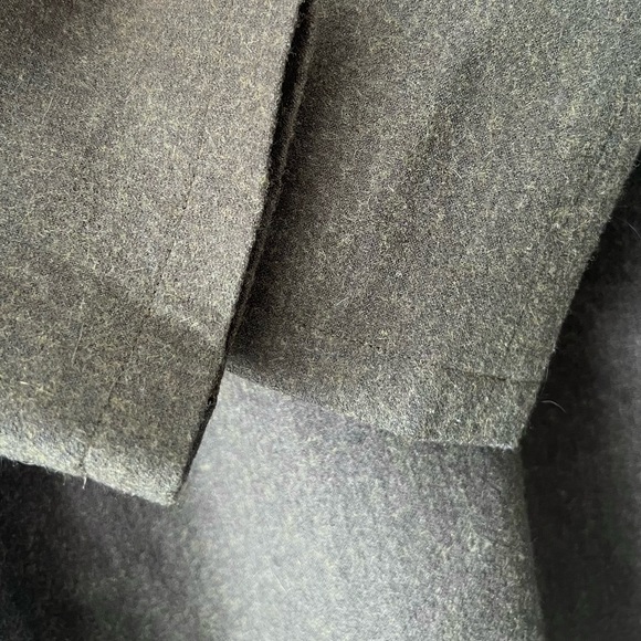 A.P.C. Wool button up shirt dress tunic workwear utility - Picture 7 of 7